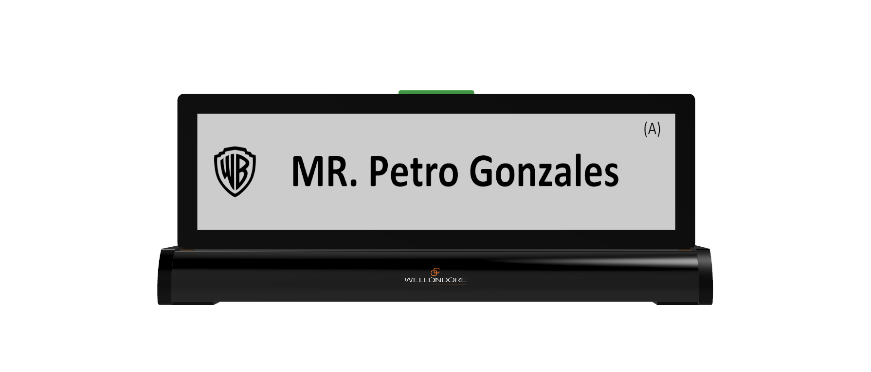 Nameplate Table-Top Dual Sided 14.7″