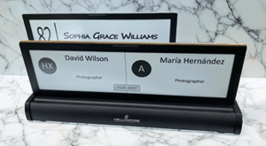 Tabel top Nameplate E-ink 14.7 inch